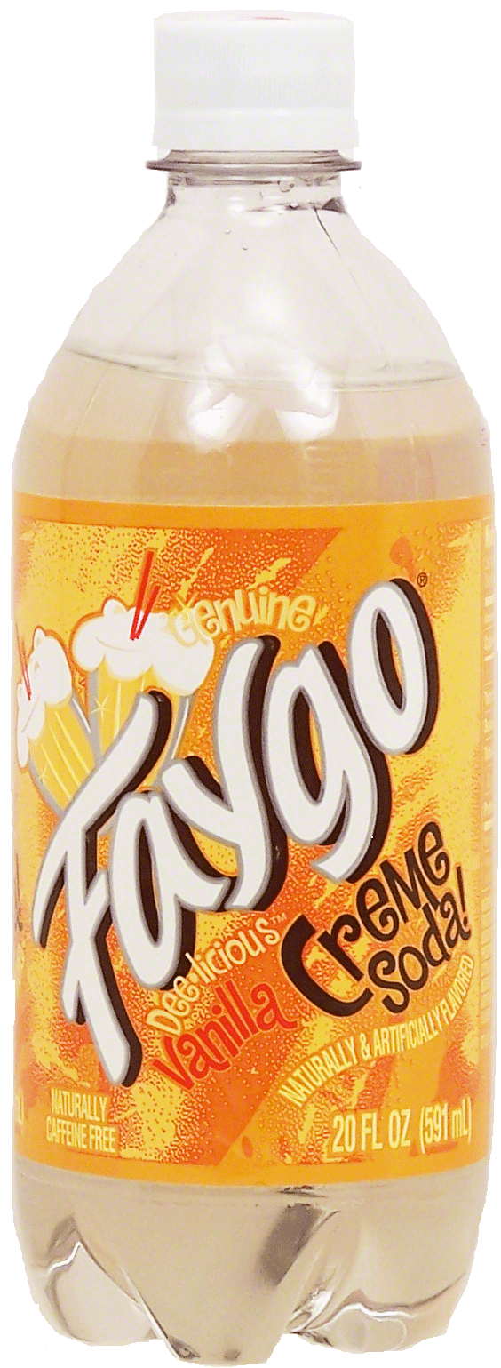 Faygo  vanilla creme soda, caffeine free Full-Size Picture